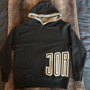 Jordan Black and Grey Hoodie